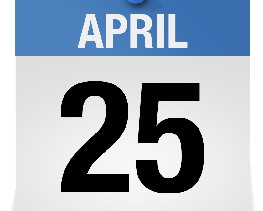 Calendario Abril 2022