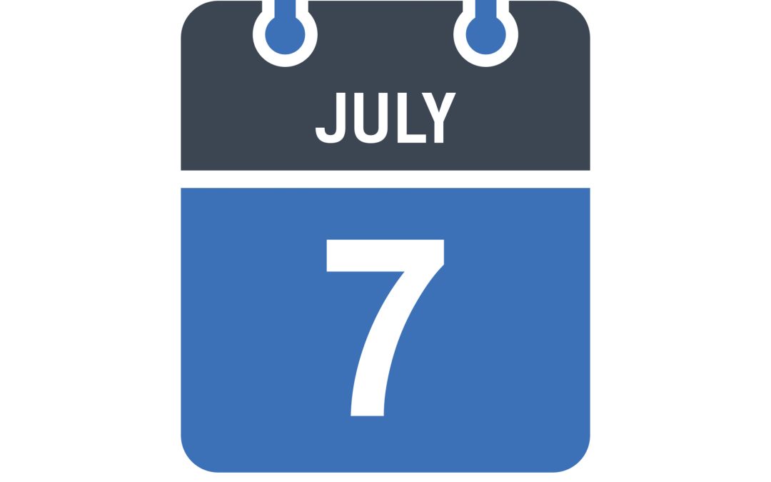 Calendario de Obligaciones Tributarias Julio 2022