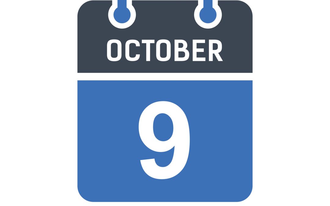 Calendario de Obligaciones Tributarias Octubre 2022