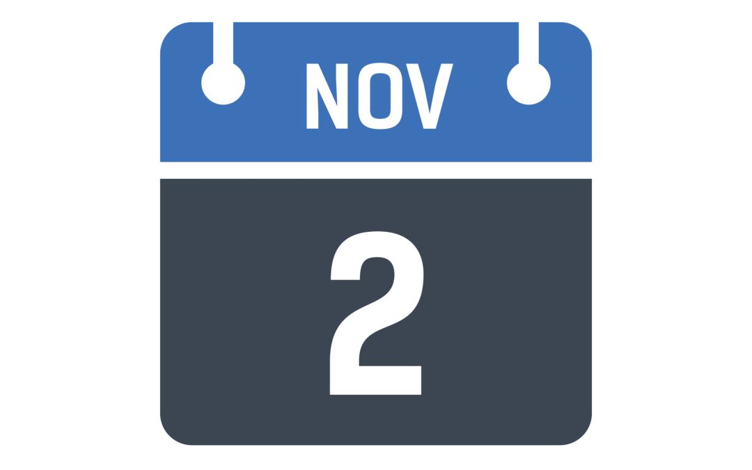Calendario de Obligaciones Tributarias Noviembre 2022