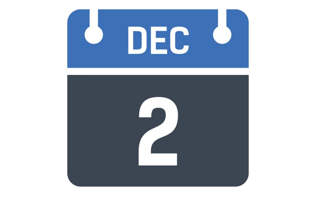 Calendario de Obligaciones Tributarias Diciembre 2022